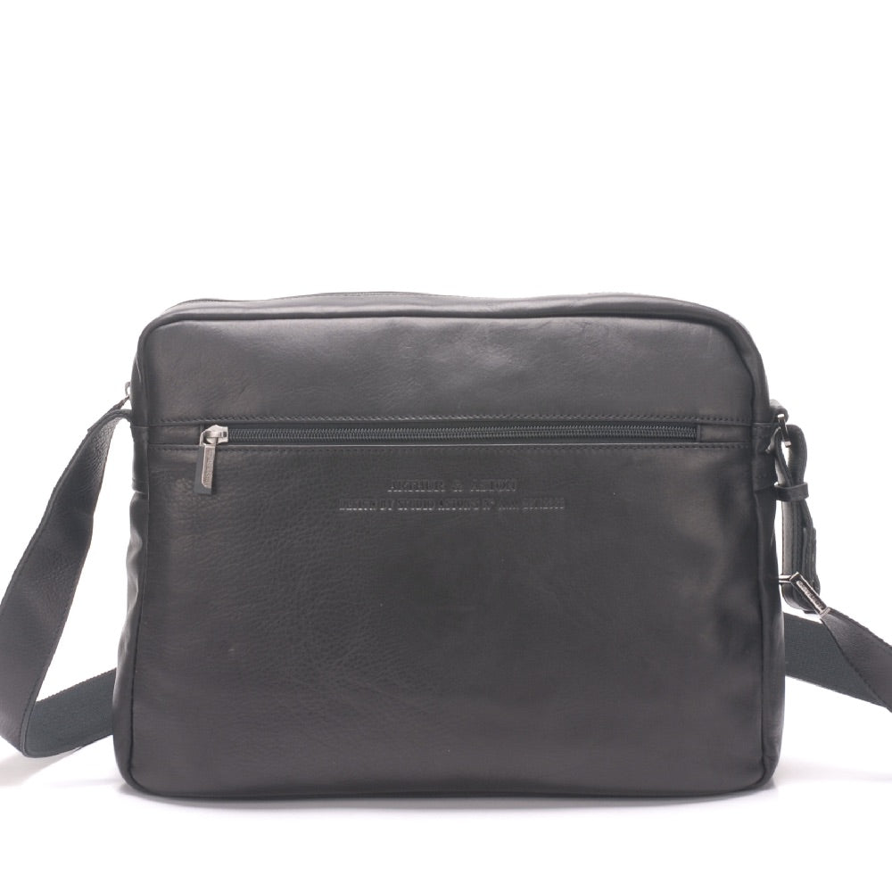 Large Pablo model satchel in dipped leather