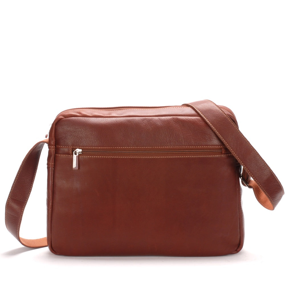 Large Pablo model satchel in dipped leather