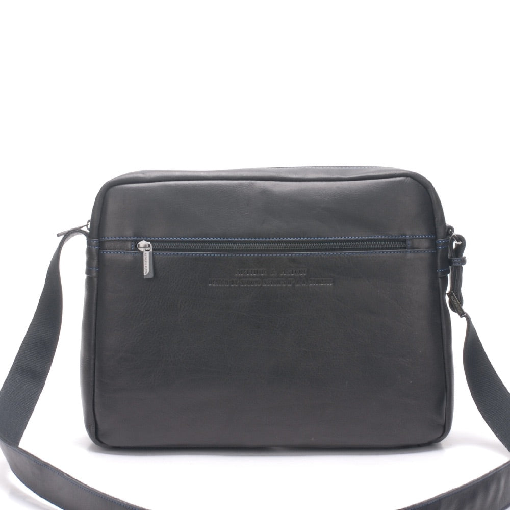 Large Pablo model satchel in dipped leather