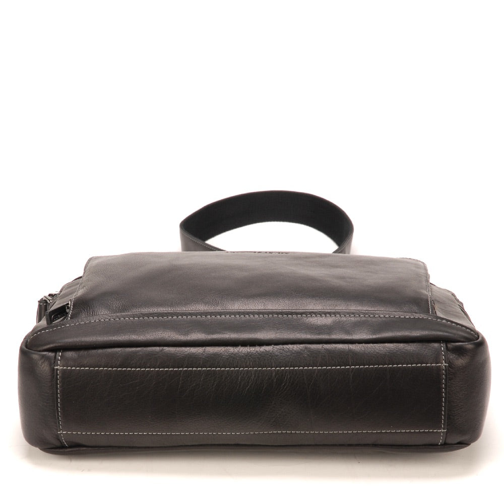 Large Pablo model satchel in dipped leather