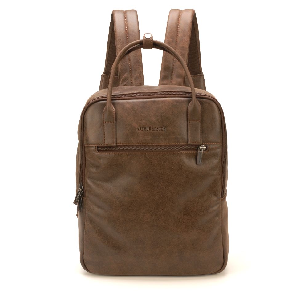 Diego leather backpack