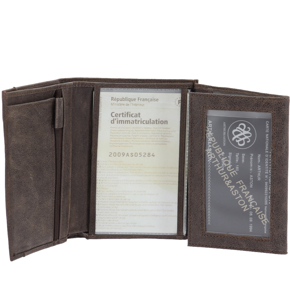 Diego cowhide leather wallet