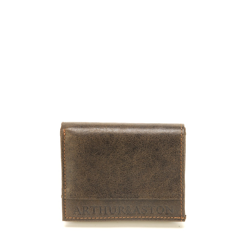 Diego Cowhide Leather Snap Wallet