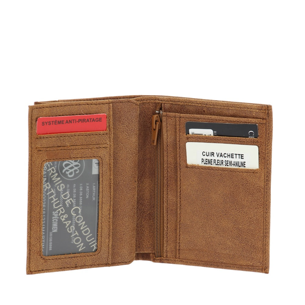 Diego cowhide leather wallet