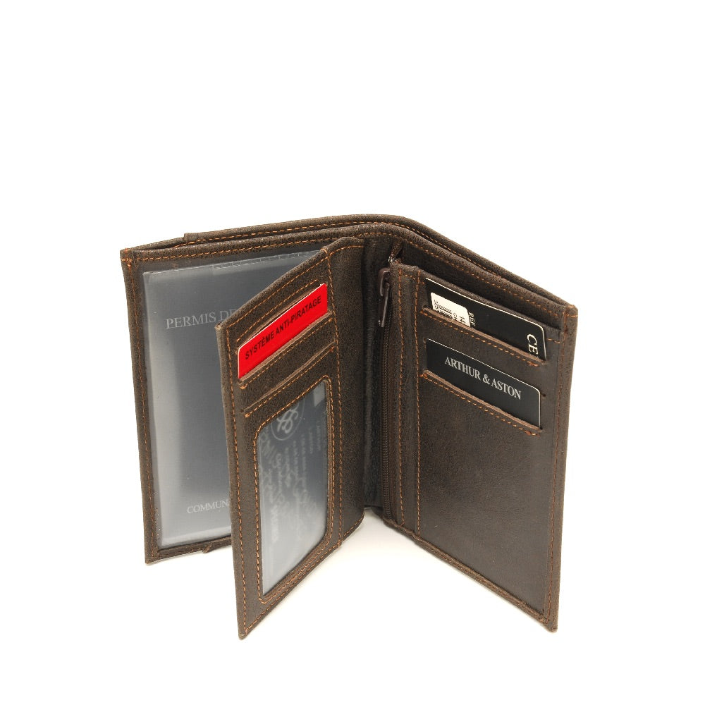 Diego cowhide leather wallet