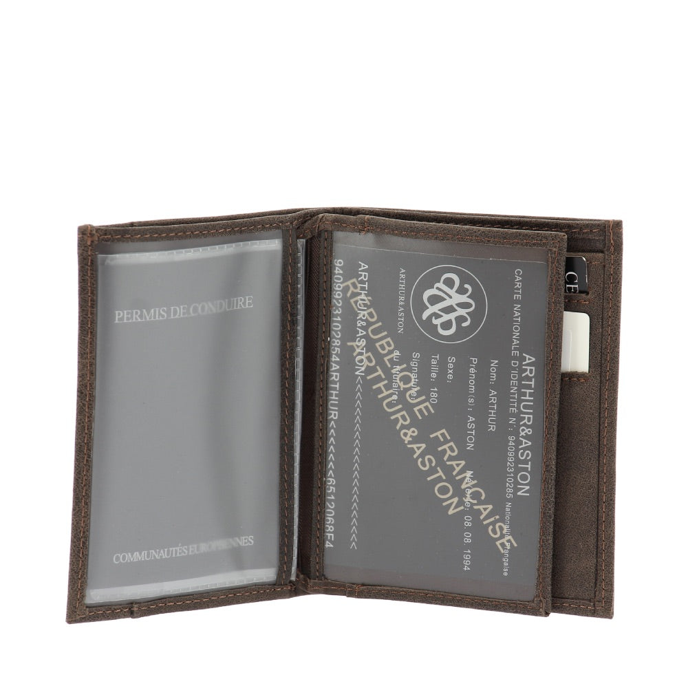 Diego cowhide leather wallet