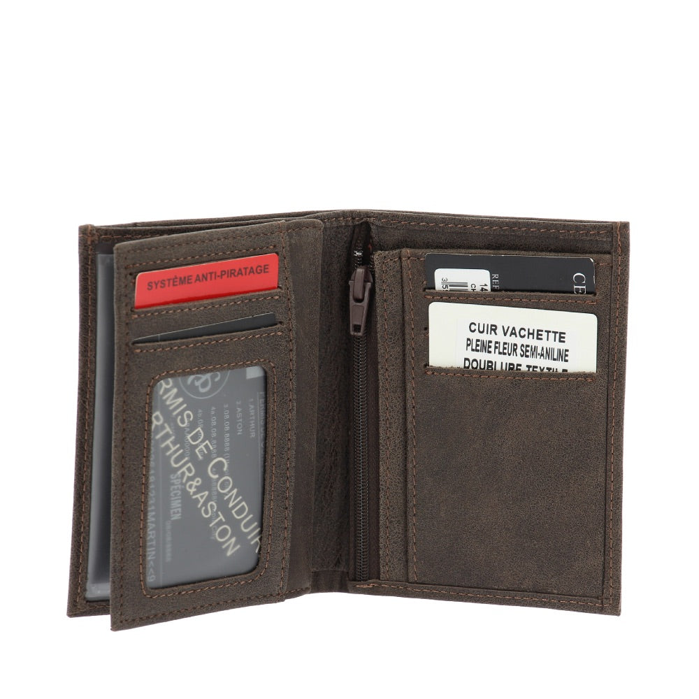 Diego cowhide leather wallet