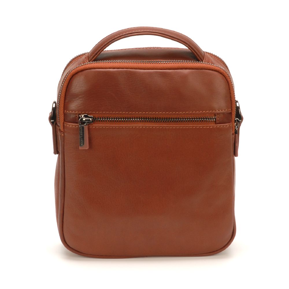 Large Pablo leather satchel