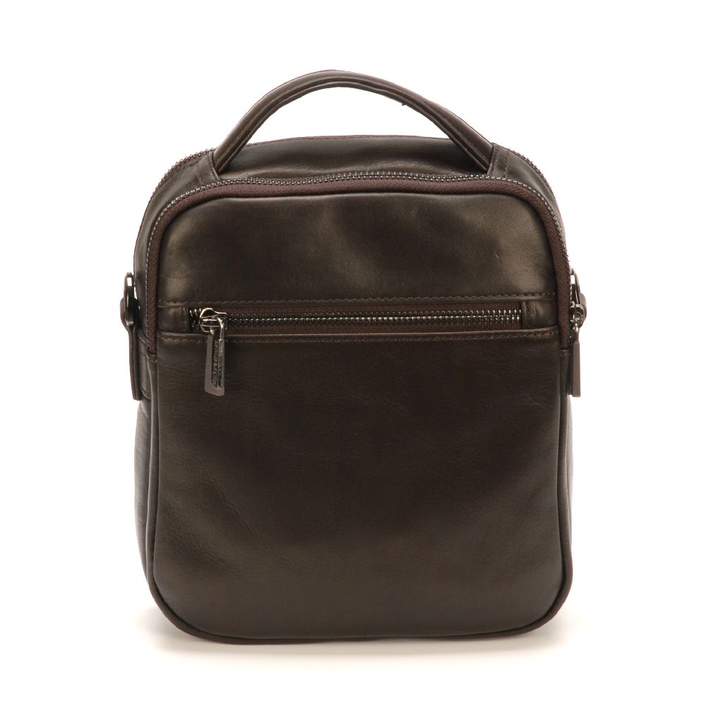 Large Pablo leather satchel