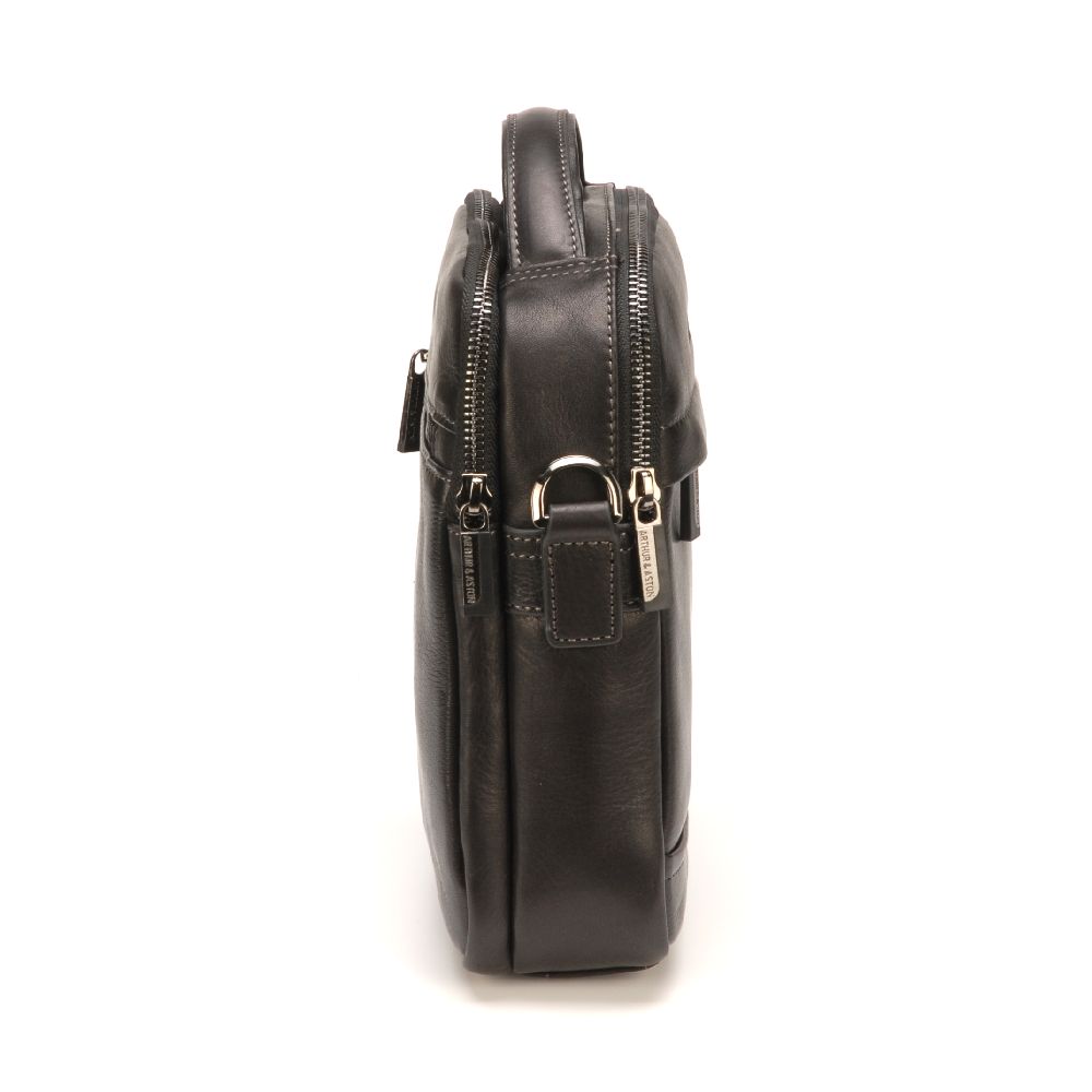 Large Pablo leather satchel