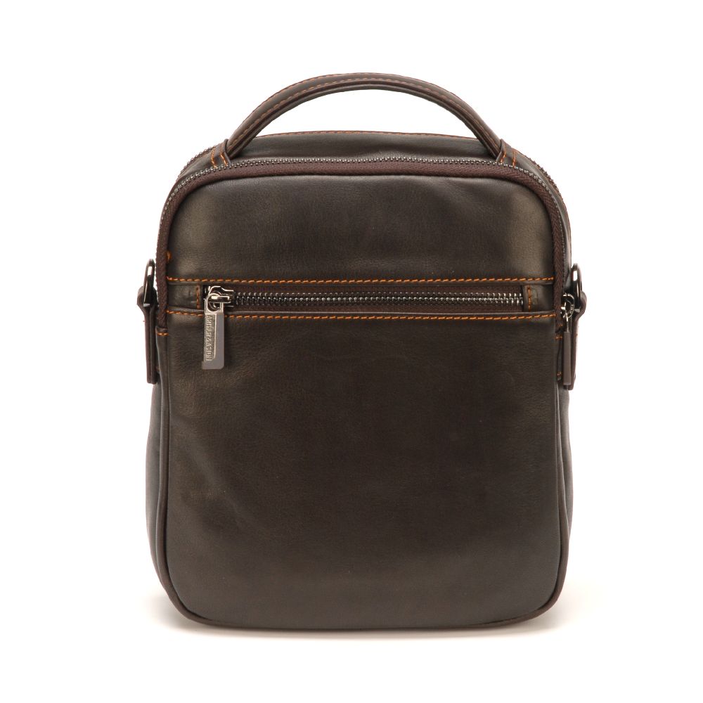 Large Pablo leather satchel