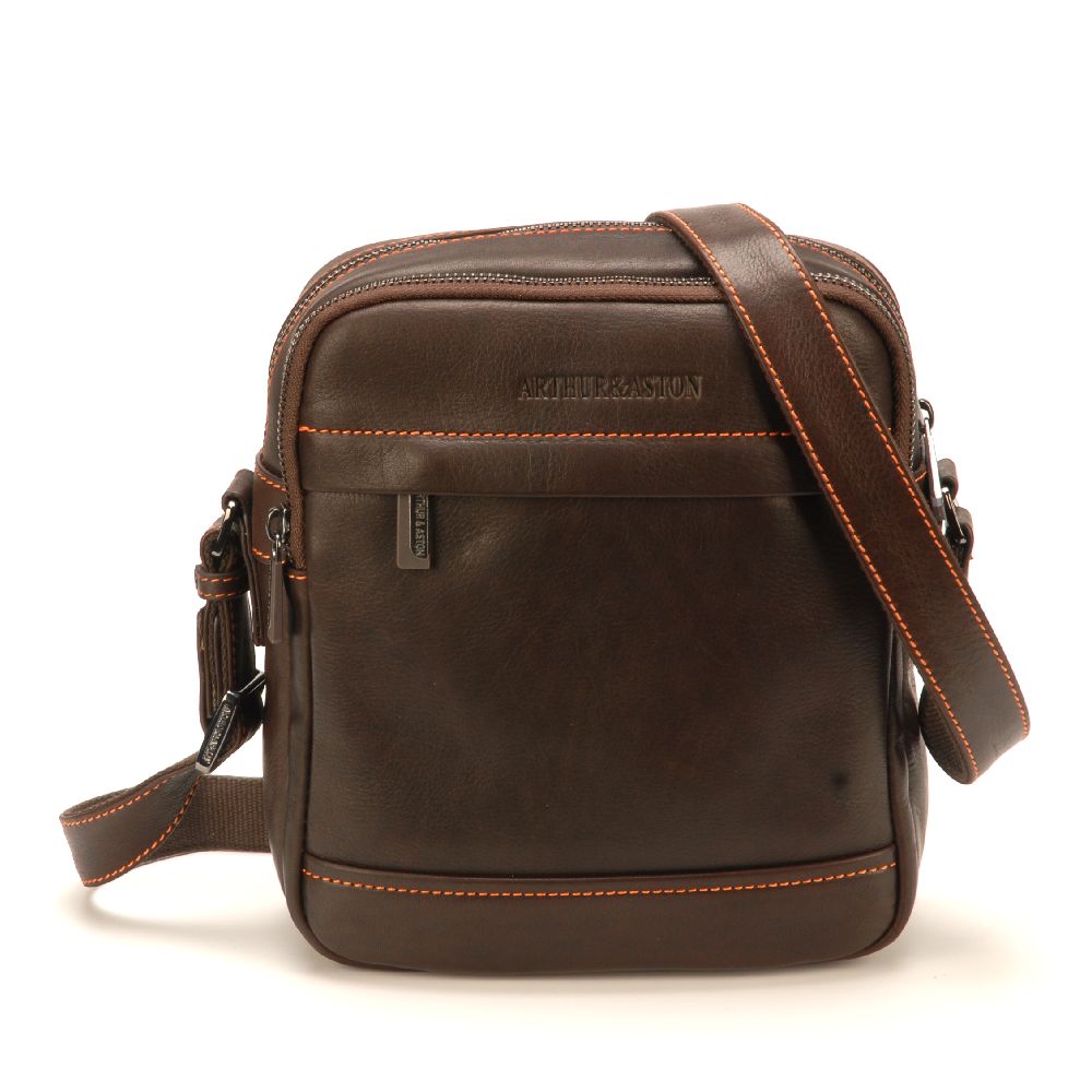 Pablo crossbody bag in dipped leather