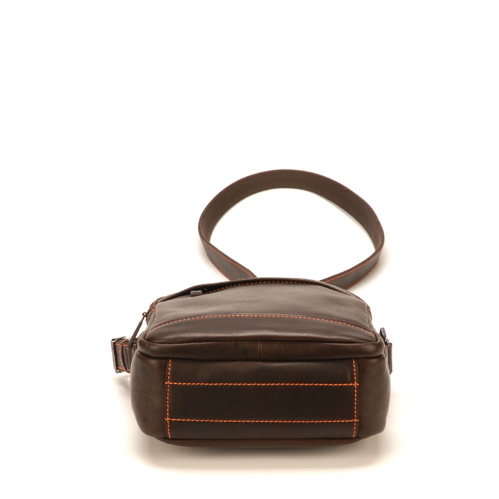 Pablo crossbody bag in dipped leather