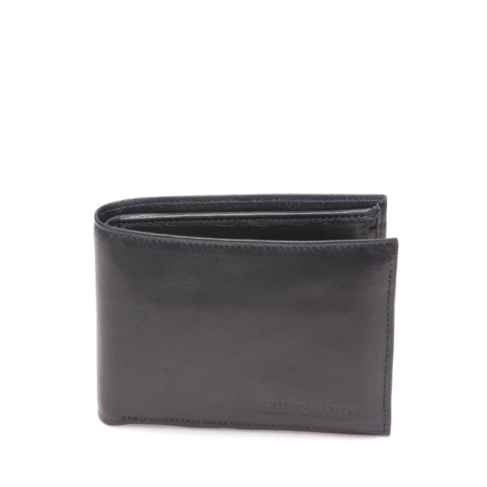 Italian wallet and card holder Pablo dipped leather