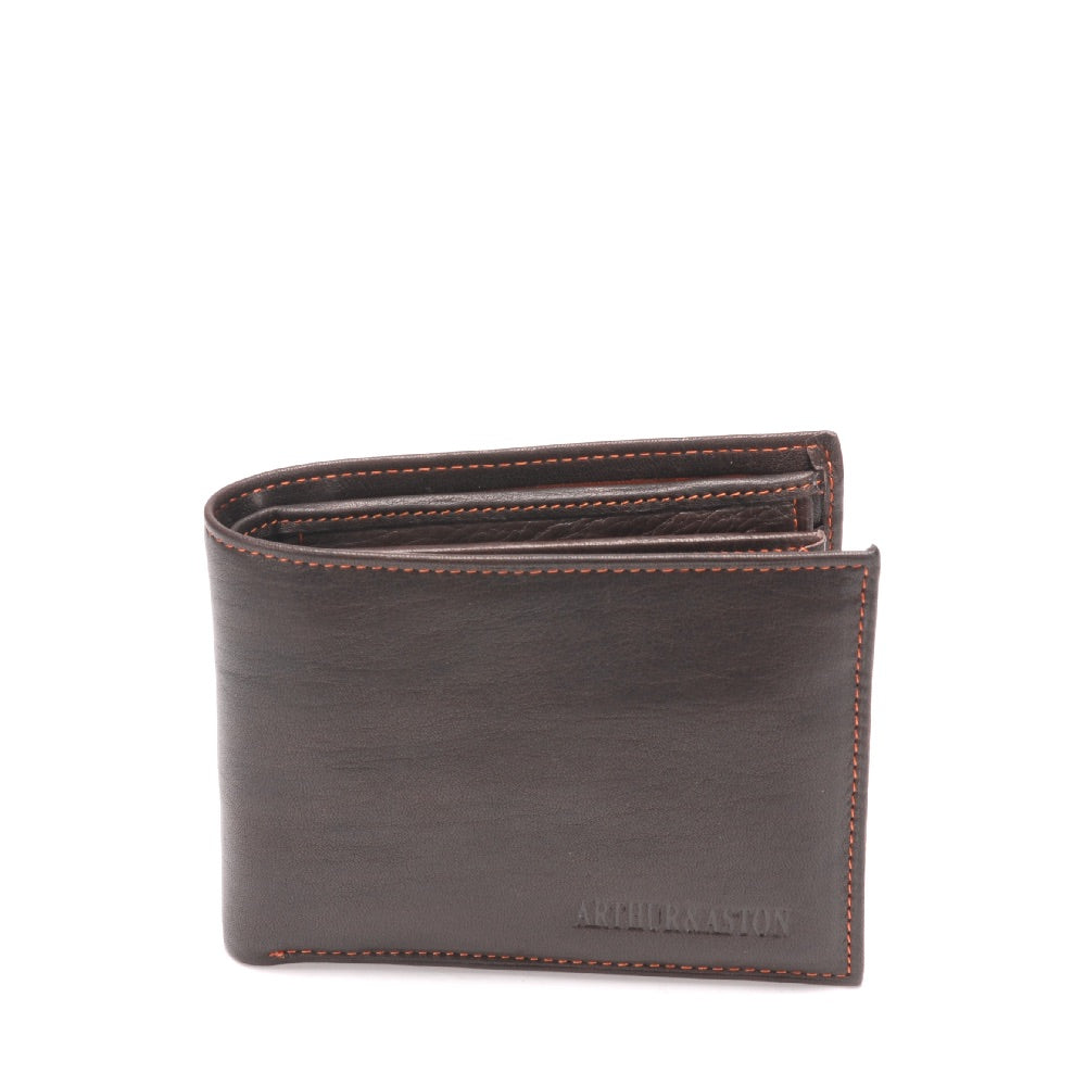 Italian wallet and card holder Pablo dipped leather