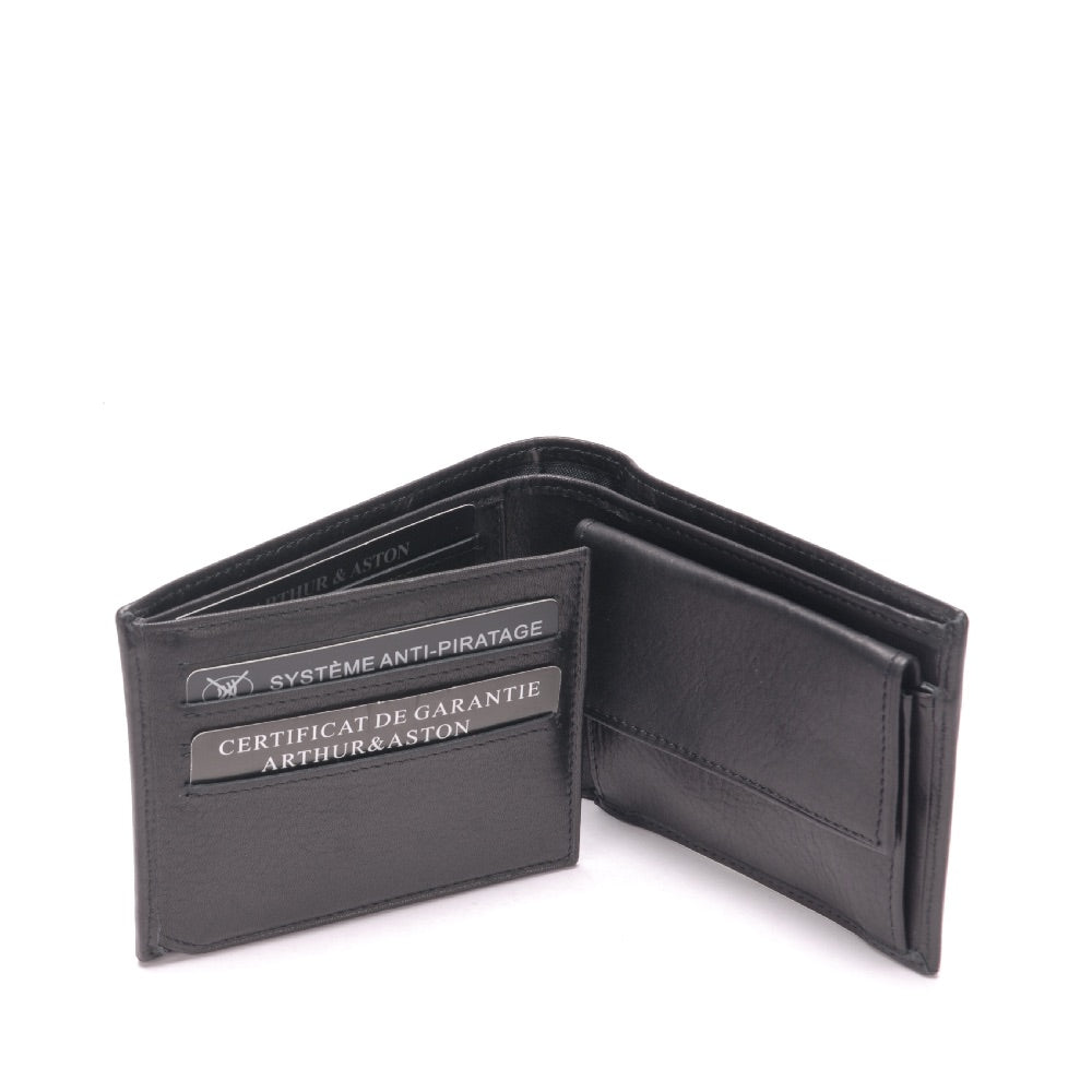 Italian Pablo dipped leather wallet