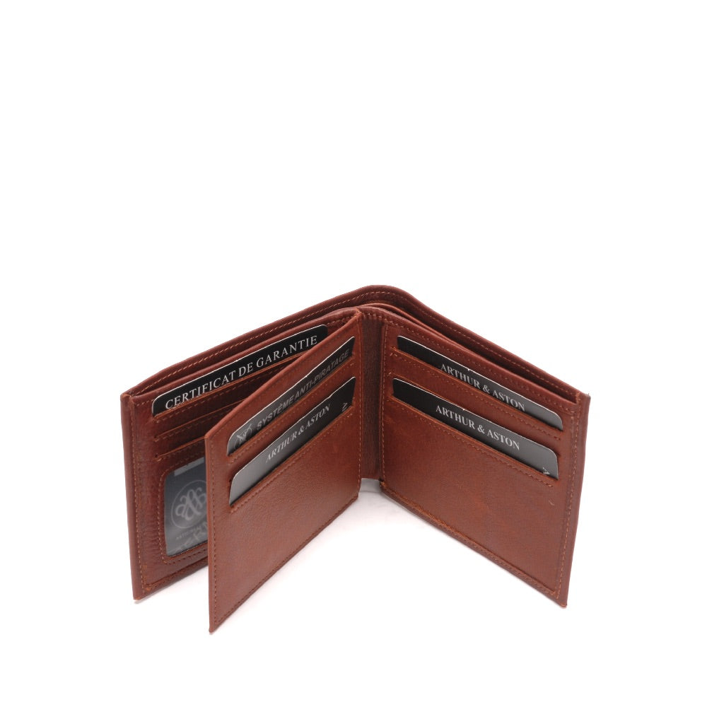 Italian Pablo dipped leather wallet