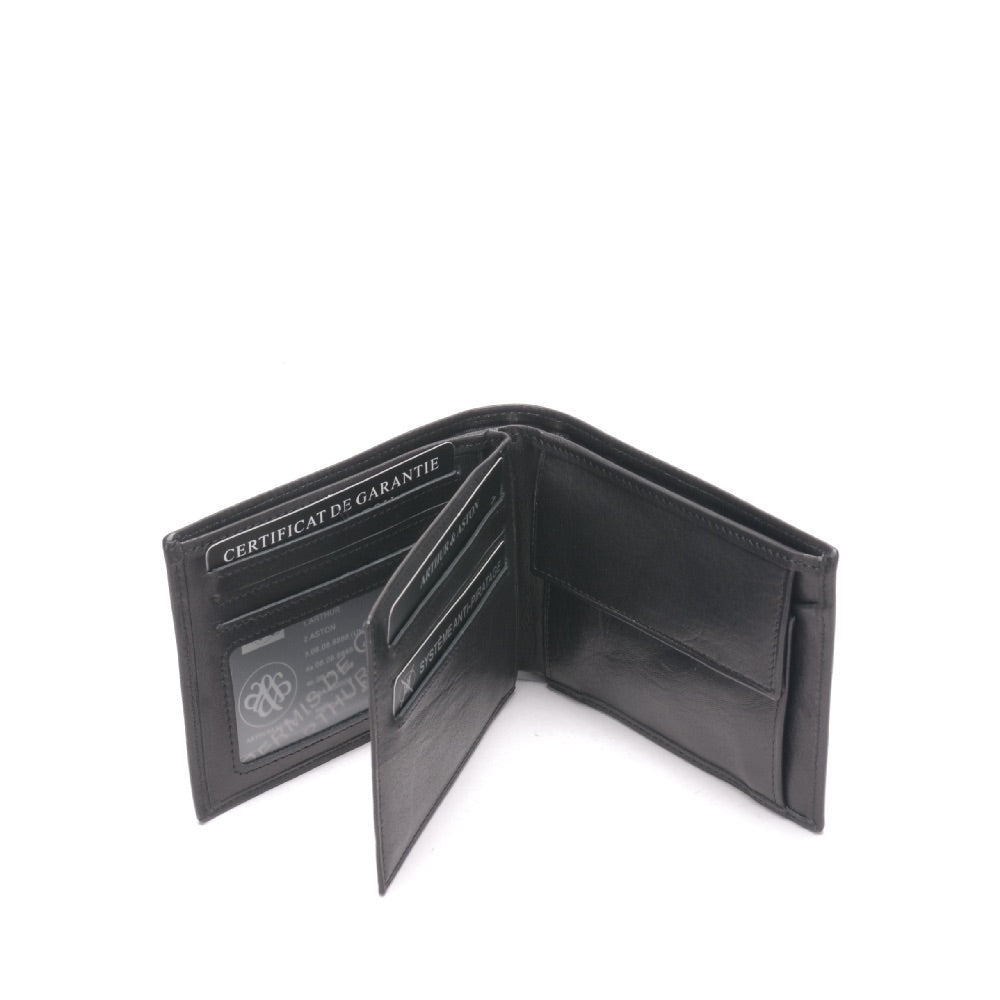 Italian Pablo dipped leather wallet