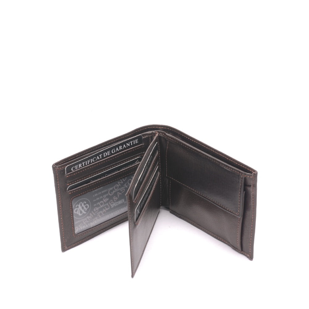 Italian Pablo dipped leather wallet