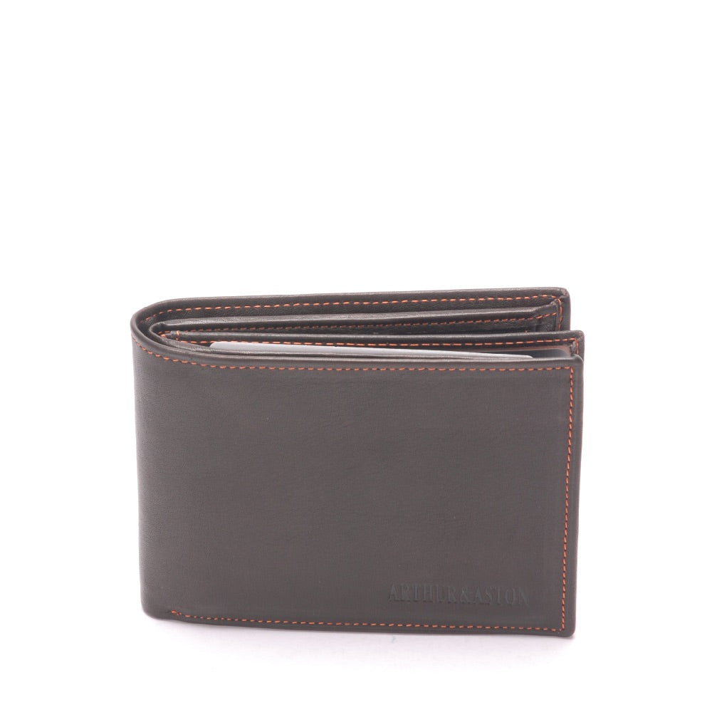 Italian Pablo dipped leather wallet