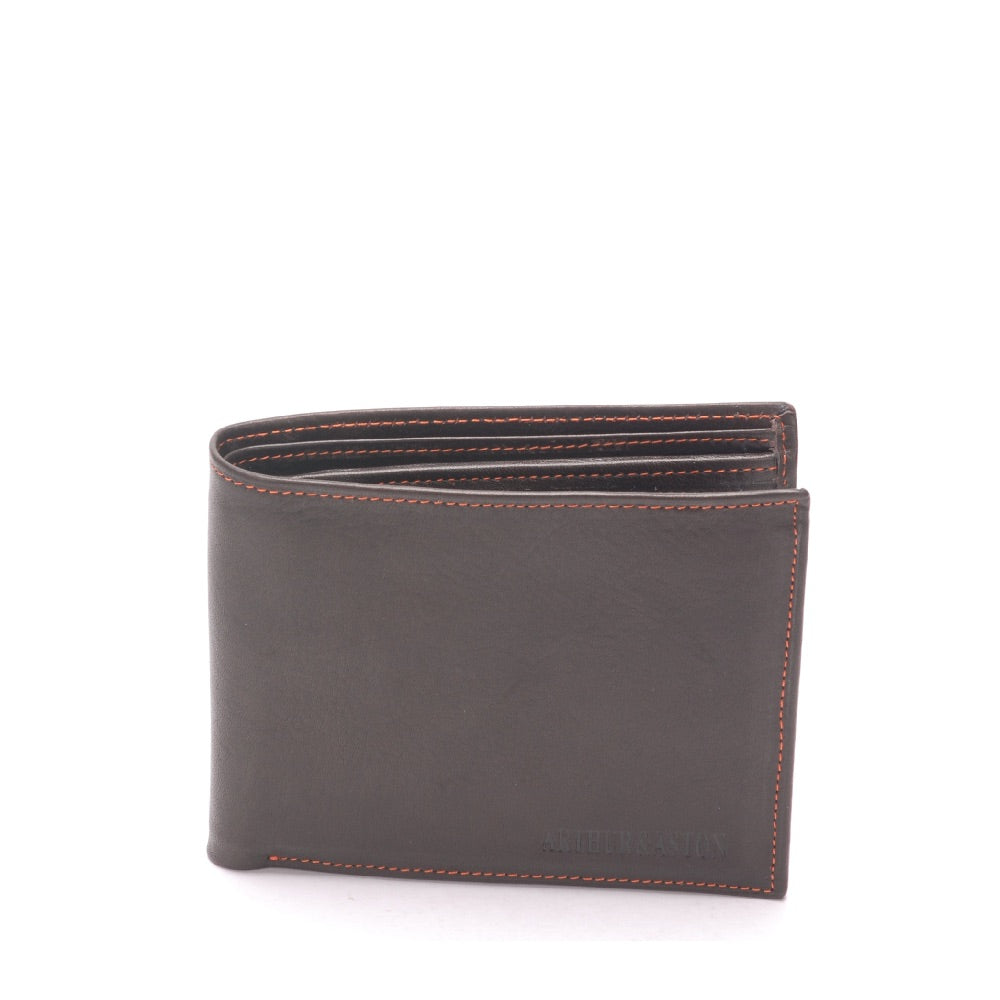 Italian Pablo dipped leather wallet