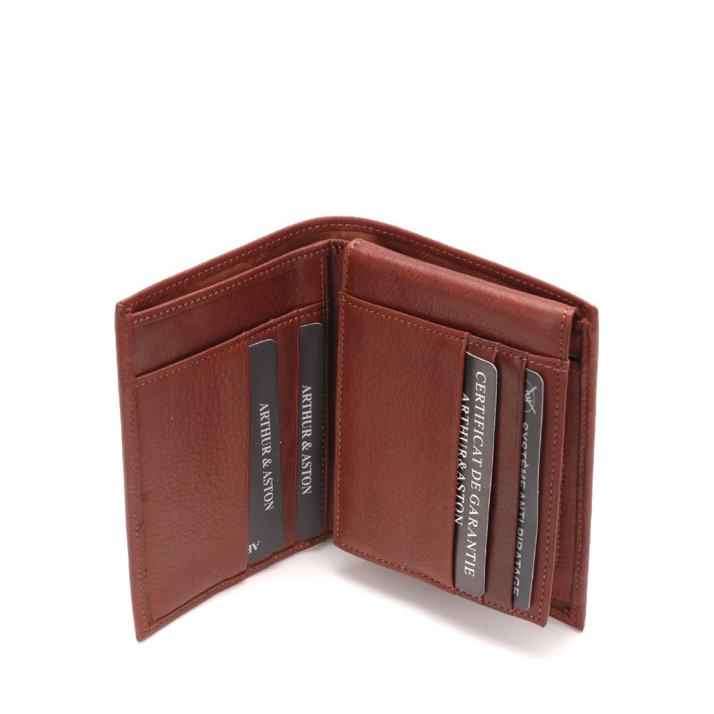 Pablo dipped leather wallet