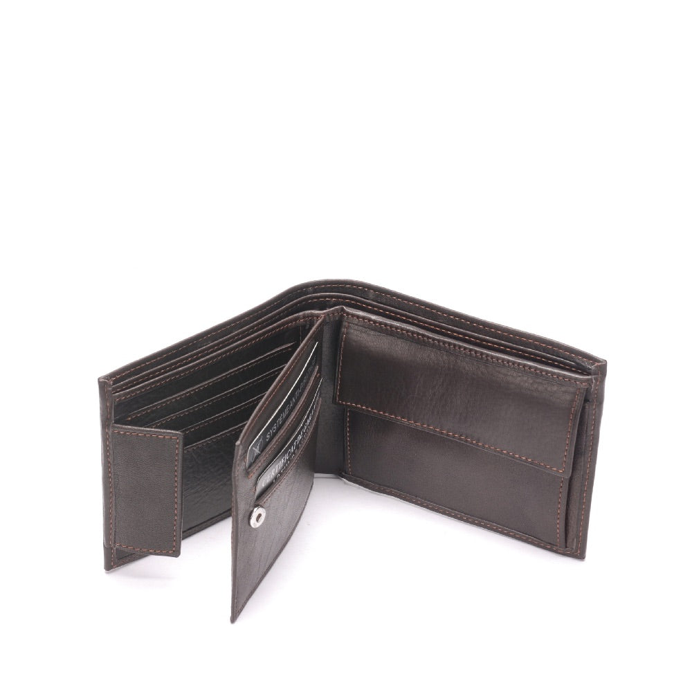 Italian Pablo dipped leather wallet