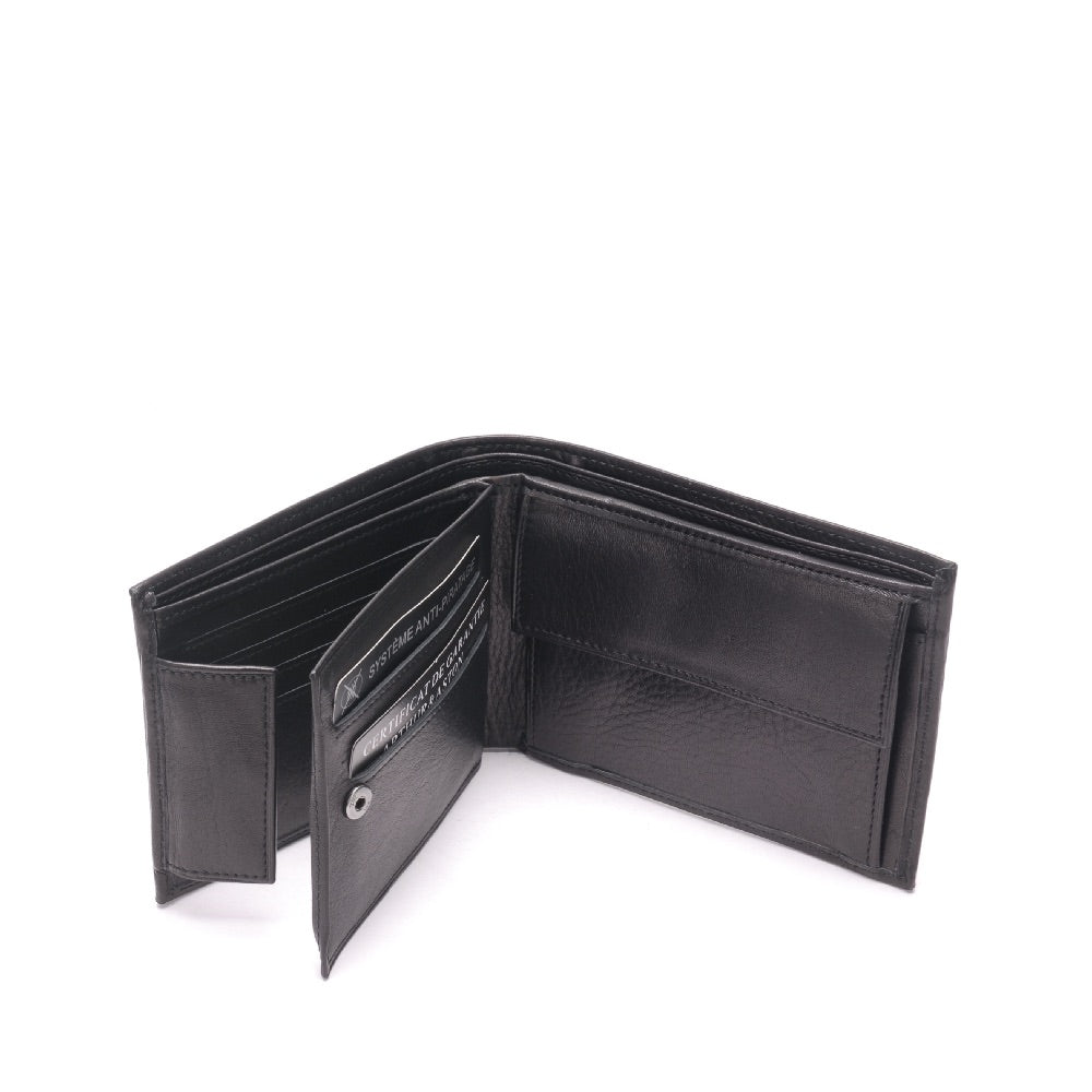 Italian Pablo dipped leather wallet