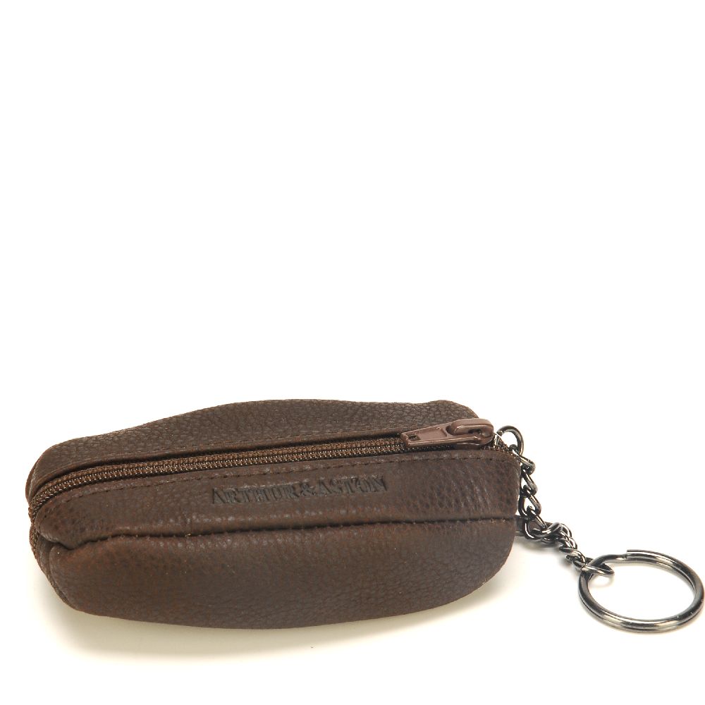 Oscar Leather Coffee Bean Purse