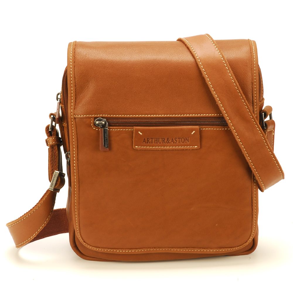 Large Johany leather flap bag 