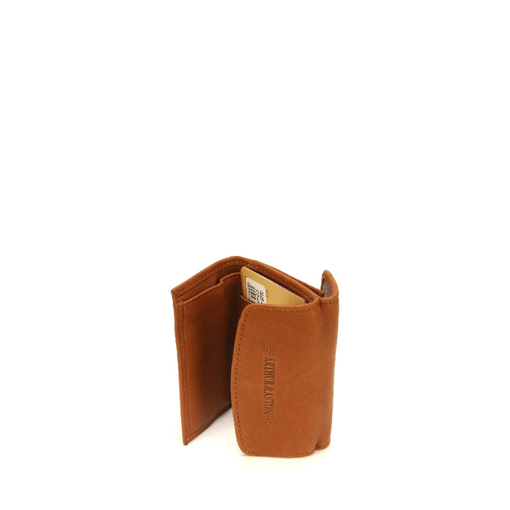 Johany leather back-to-back card holder