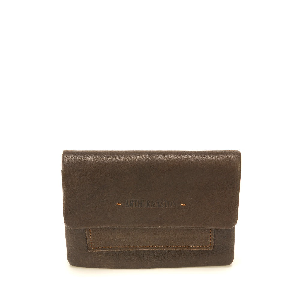 Johany leather flap wallet