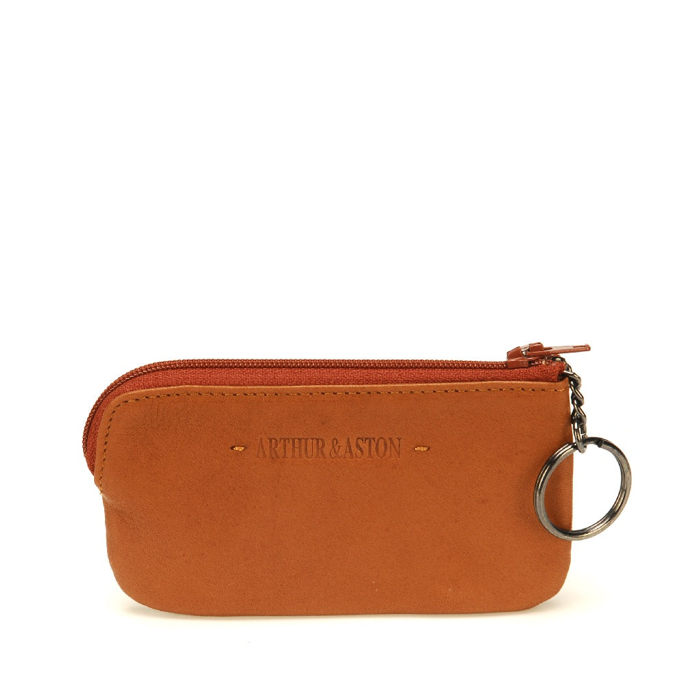 Johany leather zipped coin purse