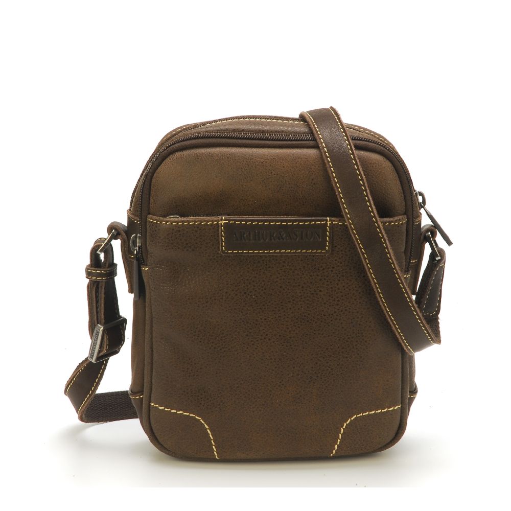 Marco leather crossbody bag