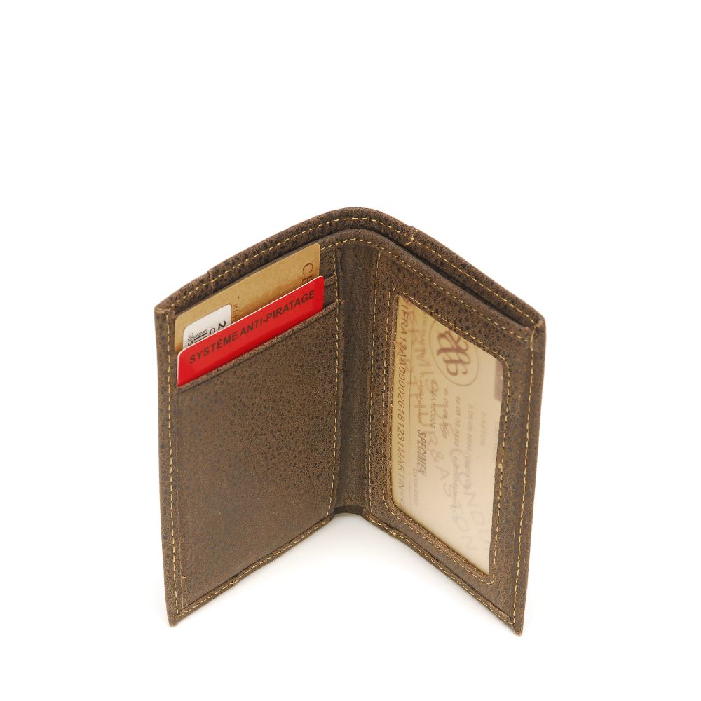 Marco leather card holder