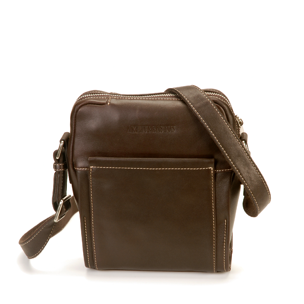 Sac travers Gustave cuir vachette