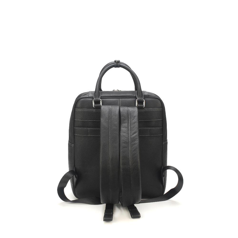 Cowhide leather backpack