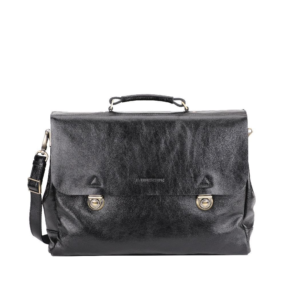 Sergio vegetable cowhide leather briefcase