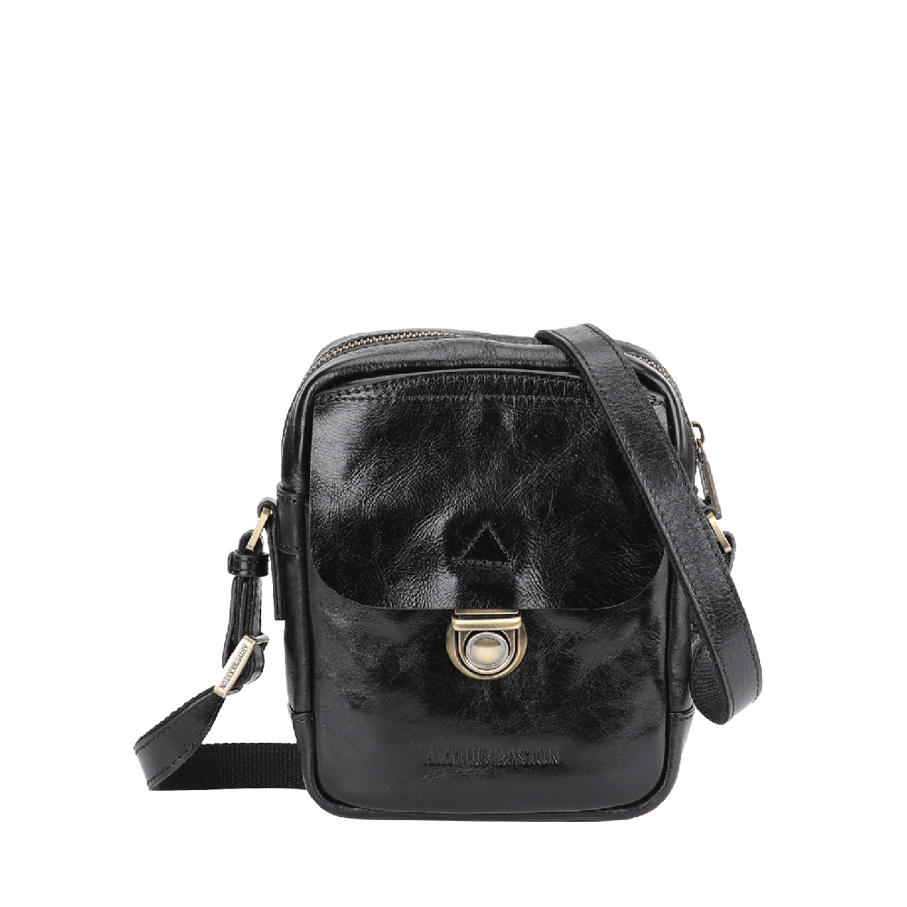 Sergio crossbody bag in vegetable cowhide leather