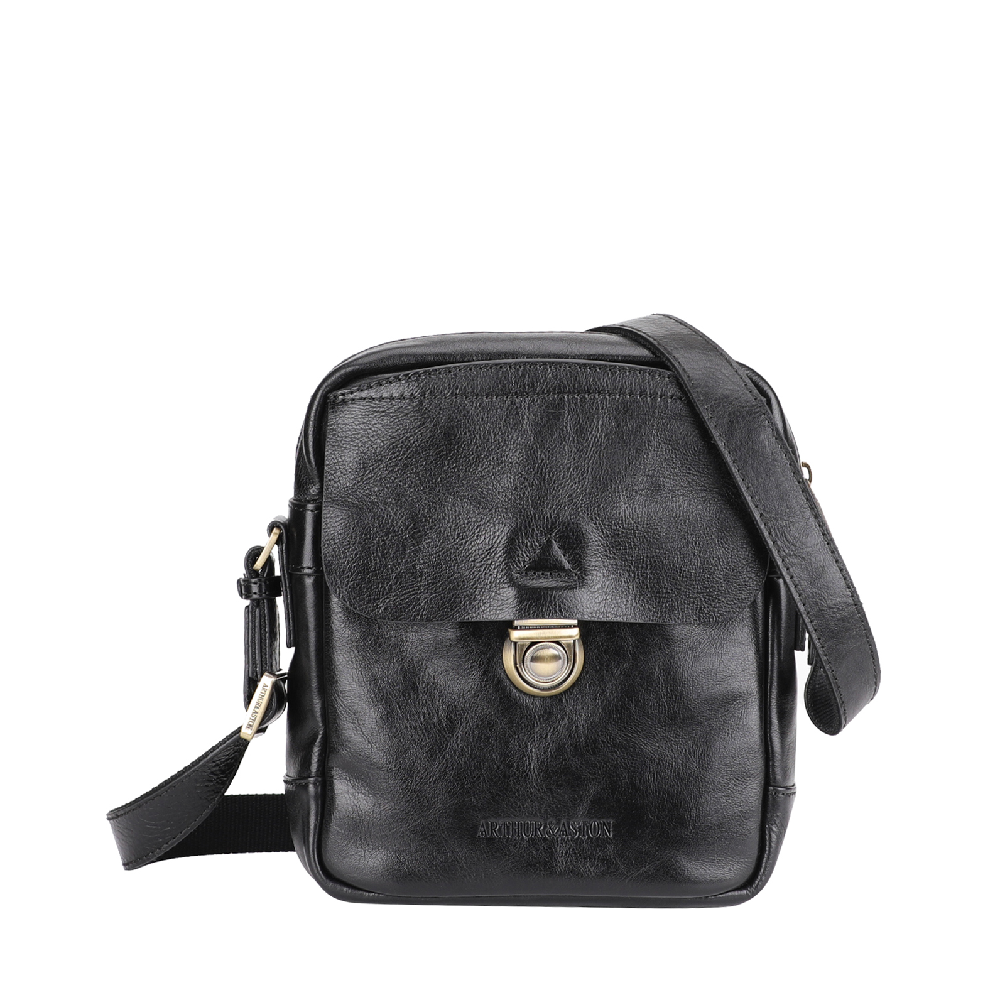 Sergio crossbody bag in vegetable cowhide leather