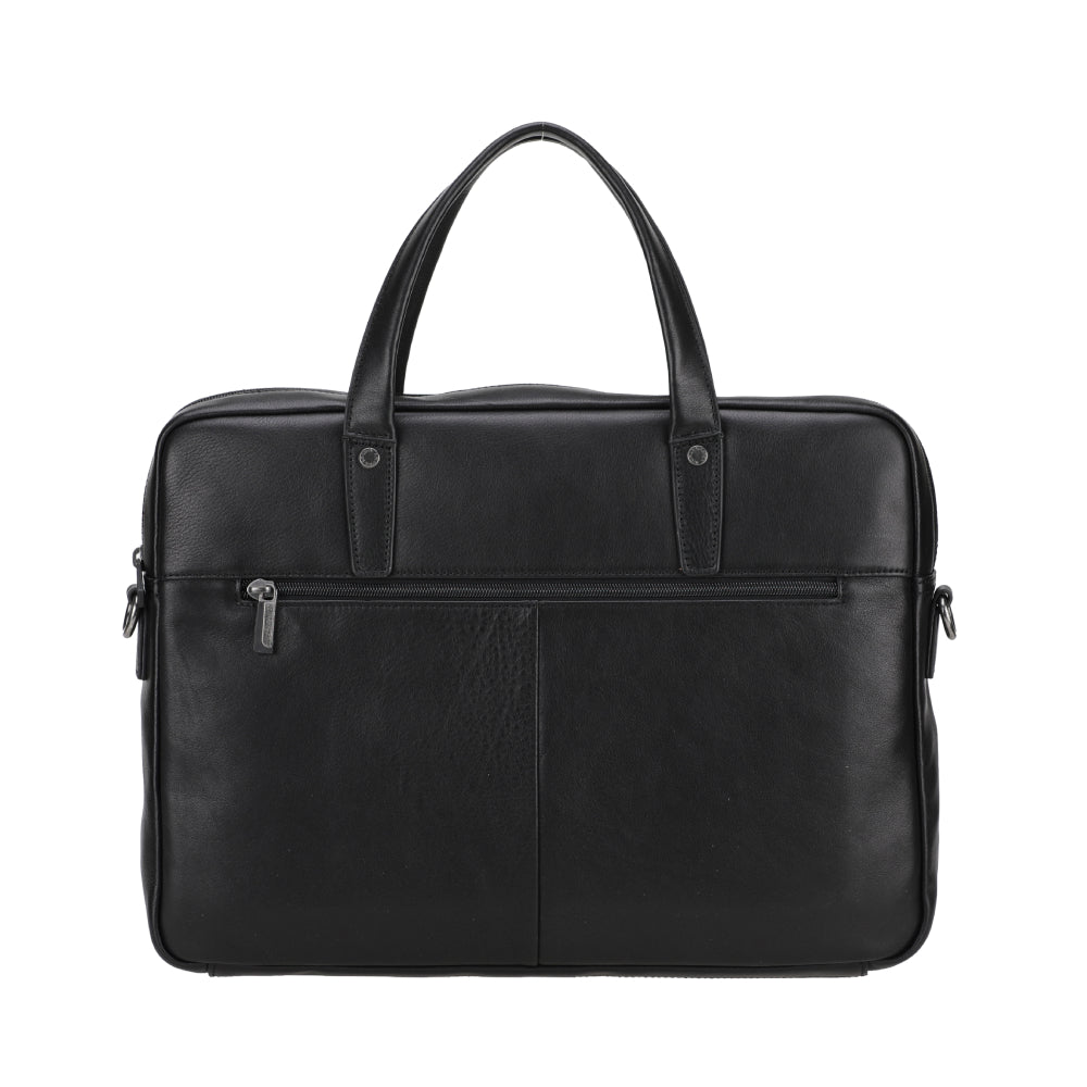 Large Leon Leather Briefcase