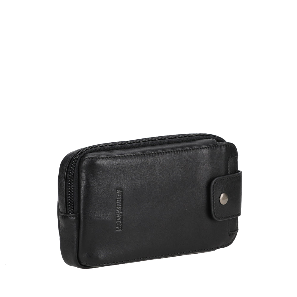 Léon leather belt pouch