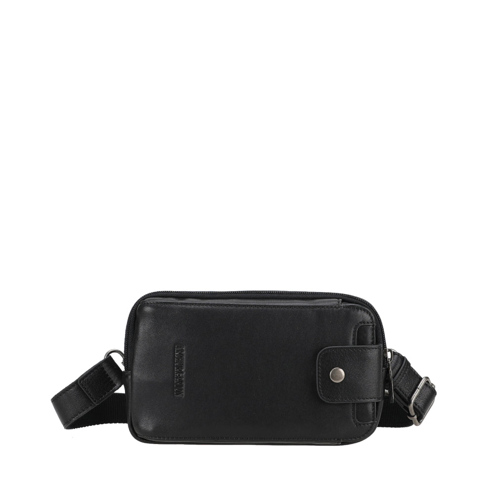 Léon leather belt pouch