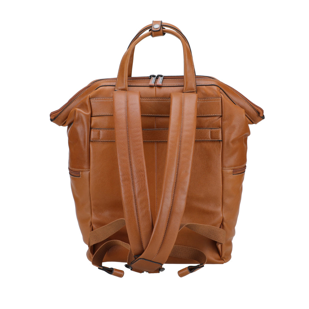 Large Leon Leather Backpack