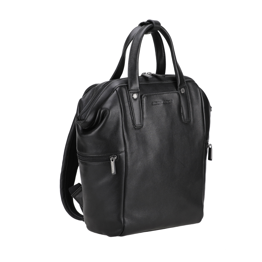 Large Leon Leather Backpack