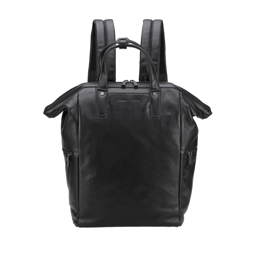 Large Leon Leather Backpack