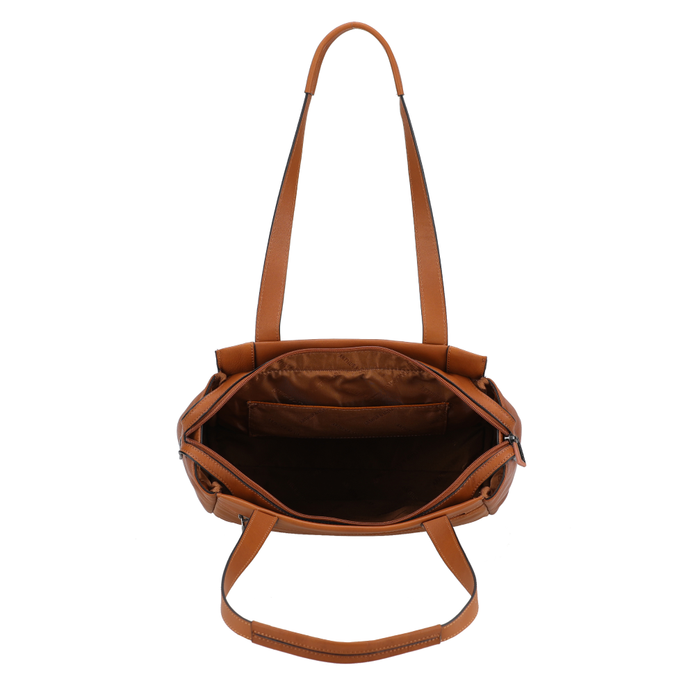 M Léon leather shoulder bag