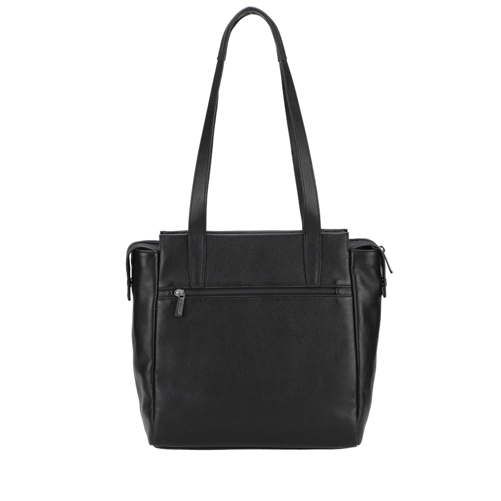 M Léon leather shoulder bag