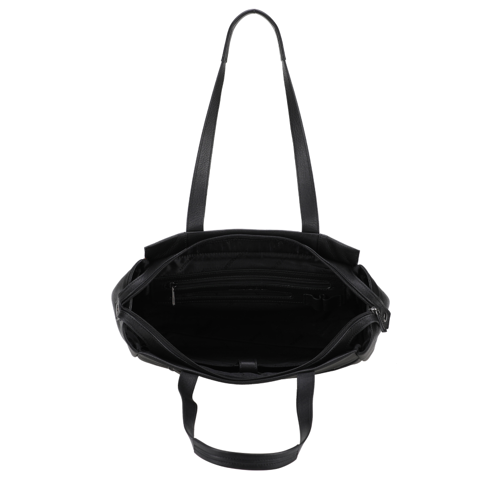 L Leon Leather Shoulder Bag