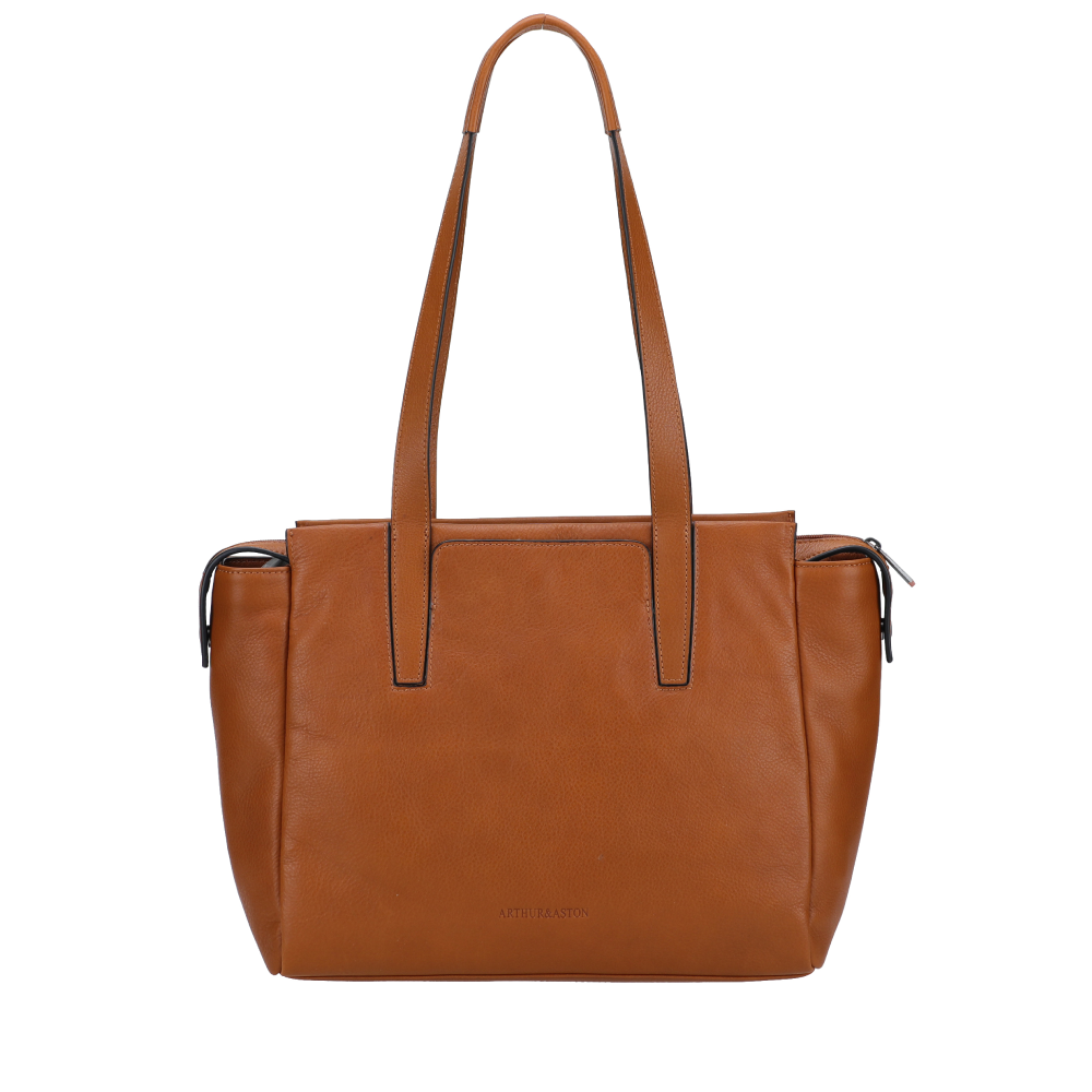 L Leon Leather Shoulder Bag